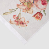 Entkopplung der Blume durch Blumenmuster Seidenpapier (Ausschnitt)