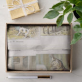 Entkopplung der Tiersammlung von gezähmten Nutztie Seidenpapier (Geschenk)