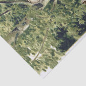 Entkopplung des Waldes von Vintagen Vogelwäldern Seidenpapier (Ausschnitt)