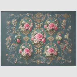 Entkopplung traditioneller Blume Seidenpapier