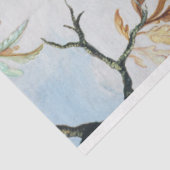 Entkopplung Vintager tropischer Vögel in Frankreic Seidenpapier (Ausschnitt)