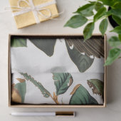 Entkopplung Vintager Vögel und Blume Seidenpapier (Geschenk)