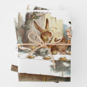 Entkopplung von Alicen im Wunderland Geschenkpapier Set (Beispiel)
