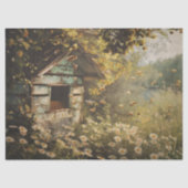 Entkopplung von Springtime-Bienen Seidenpapier (Vorderseite)