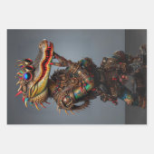 Entkopplung von Steampunk-Sumpf-Alligatoren Geschenkpapier Set (Vorderseite 2)