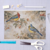 Entkopplung von Vögeln und Branchen Seidenpapier (Handwerk)