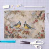 Entkopplung von Vögeln und Branchen Seidenpapier (Handwerk)