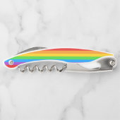 Entkorken mit Stolz: Regenbogenflagge Kellnermesser (Rückseite)