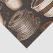 Entkundung der Kaffeekassen / Seidenpapier (Detail)