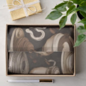 Entkundung der Kaffeekassen / Seidenpapier (Geschenk)