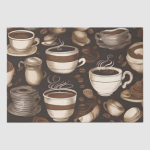 Entkundung der Kaffeekassen / Seidenpapier