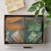 Entkundung von anthropomorphen Alligator-Duellator Seidenpapier (Geschenk)