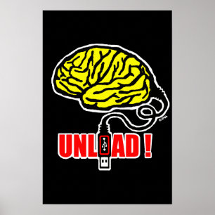 Entladen des Gehirns Poster