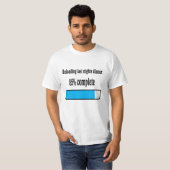 Entladen letzten Abend Abendessen. T-Shirt (Vorne ganz)