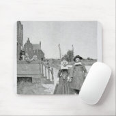 Entlang dem Kanal in altem Manhattan Mousepad (Mit Mouse)