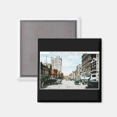 "Entlang der Dixie-Autobahn", Chattanooga, Tenn. Magnet (Vorderseite/Rückseite)