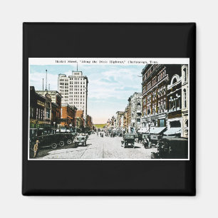 "Entlang der Dixie Highway", Chattanooga, Tenn. Magnet