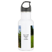 Entlang der kurvenreichen Wasserflasche (Vorderseite)
