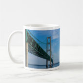 Entlang der Mackinac Bridge Coffee Tasse (Links)