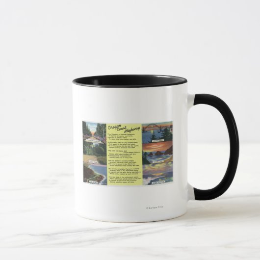Entlang der Oregon Coast Highway mit einem Gedicht Tasse (Rechts)