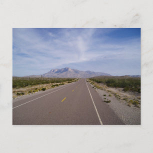 Entlang der Straße - El Capitan - Guadalupe Postkarte