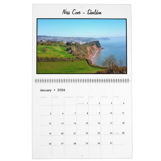 Entlang der Südküste von Devon - Fotografie Kalender (Jan 2026)