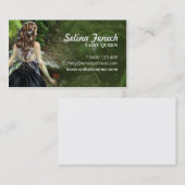 Entlang der Waldweg-Fee-Visitenkarte Visitenkarte (Vorne/Hinten)