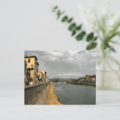 Entlang des Arno Postkarte (Stehend Vorderseite)