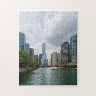 Entlang des Chicago River Puzzle
