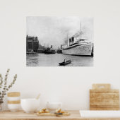 Entlang des Flusses Buffalo, N.Y.: 1905 Poster (Küche)