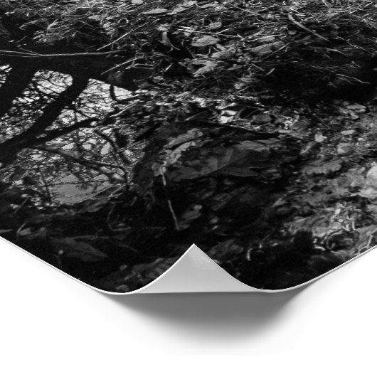 entlang des Flusses eingepflastert Poster (Ecke)