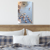 Entlang des Flusses Leinwanddruck (Insitu (Schlafzimmer))