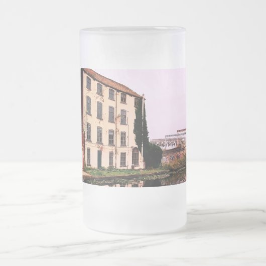 Entlang des Kanals Leeds Mattglas Bierglas (Mittel)