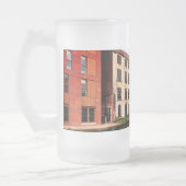 Entlang des Kanals Leeds Mattglas Bierglas (Links)