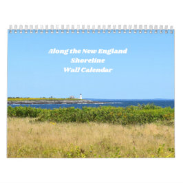 Entlang des New England Shoreline Wall Calendar Kalender