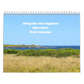 Entlang des New England Shoreline Wall Calendar Kalender (Titelbild)