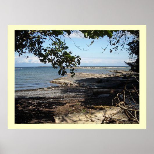 Entlang des Ozeans Poster (Vorne)