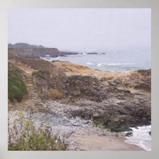 Entlang des Rocky Path Fine Art Print Poster