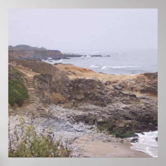 Entlang des Rocky Path Fine Art Print Poster (Vorne)