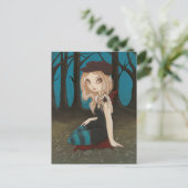 Entlang kam eine Spinne - Postkarte (Stehend Vorderseite)