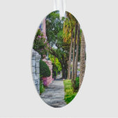 Entlang Rainbow Row gehen Ornament (Vorderseite)