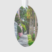 Entlang Rainbow Row gehen Ornament (Vorderseite)