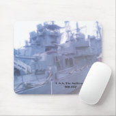 Entlang Seite Little Rock Mousepad (Mit Mouse)