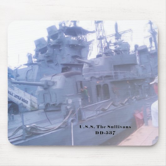 Entlang Seite Little Rock Mousepad (Vorne)