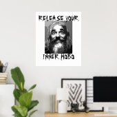 Entlassen Sie Ihre innere Hobo Poster (Heimbüro)