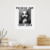 Entlassen Sie Ihre innere Hobo Poster (Küche)