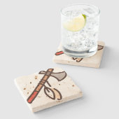 entlassen steinuntersetzer (Seitenansicht)