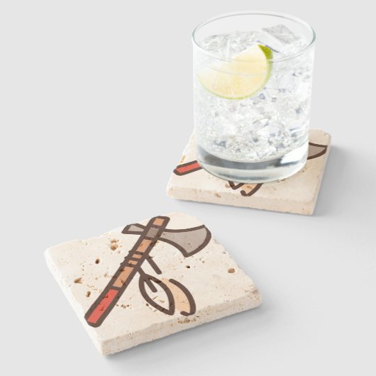 entlassen steinuntersetzer (Seitenansicht)