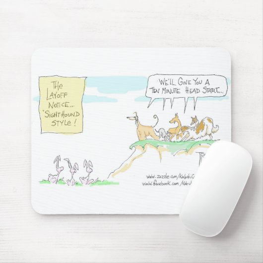 ENTLASSUNGS-MITTEILUNG - Mousepad (Mit Mouse)