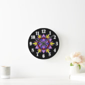 Entlastete Round-Clock Runde Wanduhr (Zuhause)